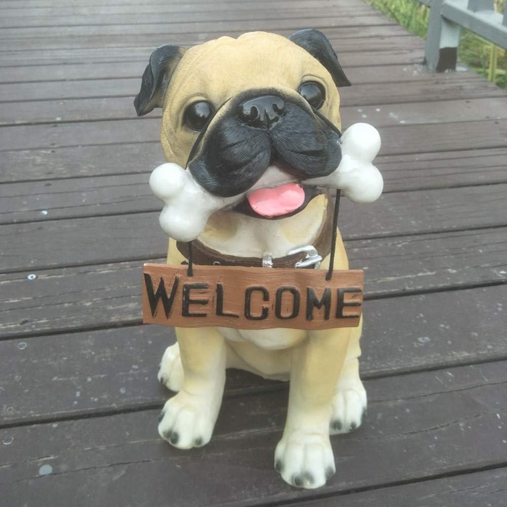 Chien Bienvenue Décoration pour Porte Mariage et Entrée Boutique
