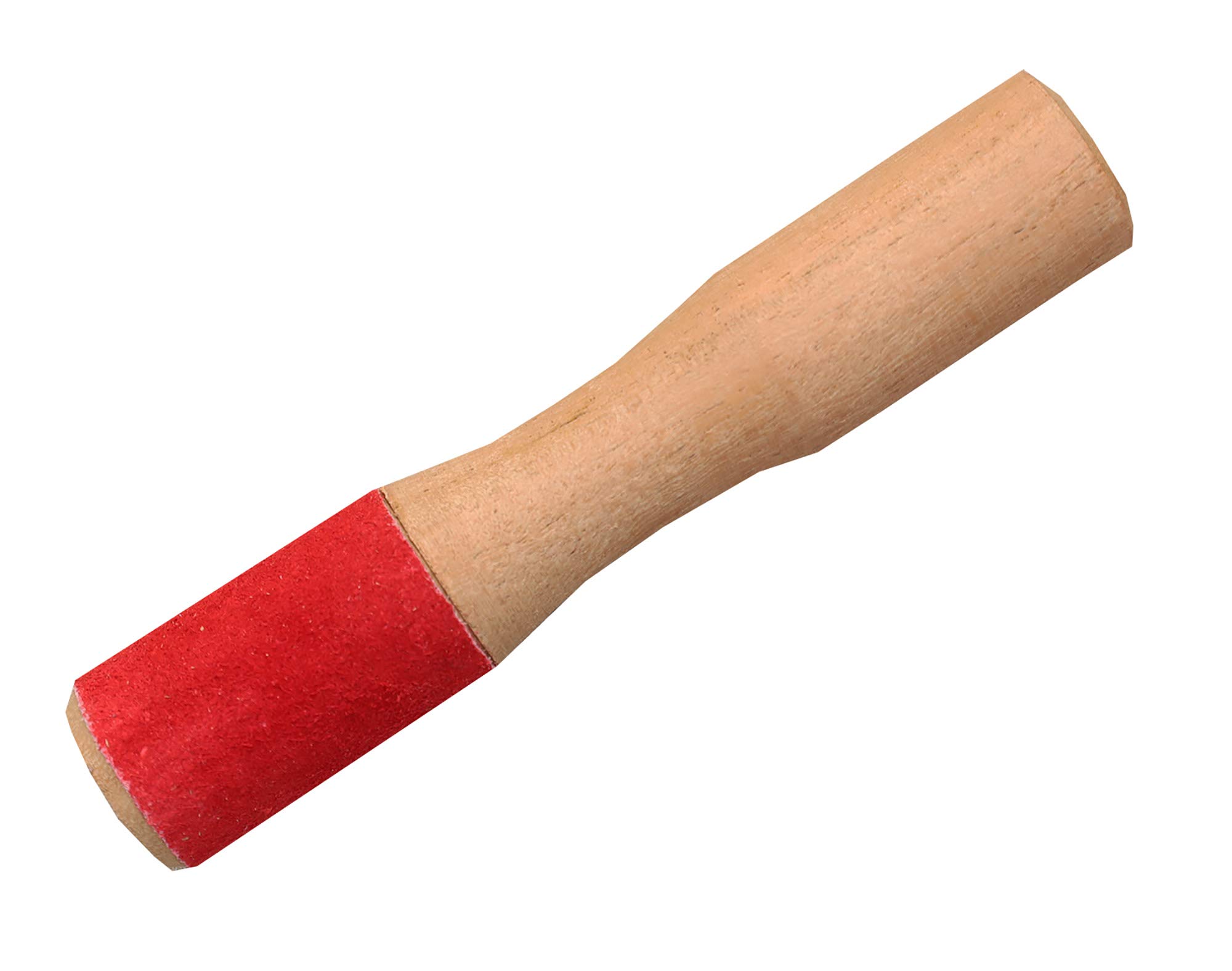 Lungta Imports Tibetan Hard Wood Singing Bowl Leather-Wrapped Striker, Mallet