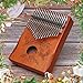 Kalimba 21 Keys Thumb Piano for Beginners – Easy to Learn Solid Wood Mbira Instrument with Tuning Hammer & Gift Bag, Perfect Holiday & Christmas Gift for Adults & Kids Vintage Brown