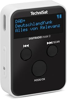 TechniSat DIGITRADIO mobil 2 – Portables DAB+/FM Mini-Radio
