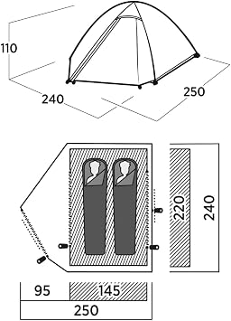Easy Camp Rondane 2 Ultralight 2 Person Tent