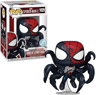 Funko Figure Pop Marvel Spider Man Advanced Suit 2.0 Symbiote Takeover