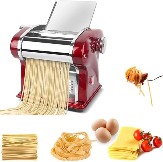 Pasta Machine Stainless Steel Pasta Maker Electric Noodle Pasta Maker Commercial Dough Cutter Dumplings Manual Pasta Machines