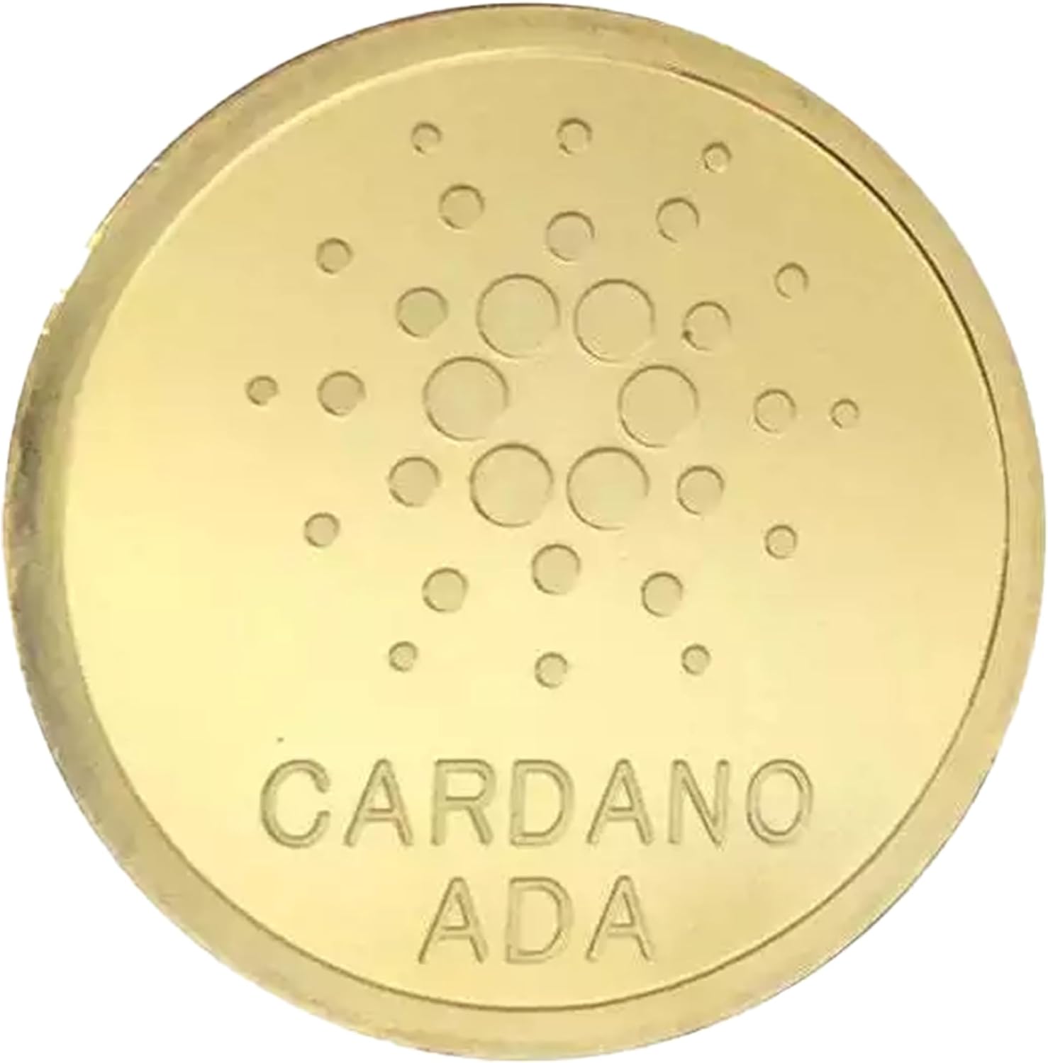 Gold Plated Cardano ADA Blockchain Collector Coin with Hard Enamel Finish Premium Crypto Token for Blockchain Enthusiasts and Collectors Includes Protective Case image 3