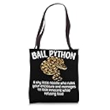 Ball Python Definition Ball Python Owner Ball Python Lover Tote Bag