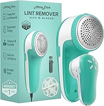 Lint Remover for Clothes with 6 Blades, Lint Roller for Clothes | RUA Remover Machine | 1 Year Warranty | Electric Lint Remover