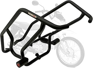 Protetor de Motor e Carenagem Coyote Com Apoio para Pés - Pop 110