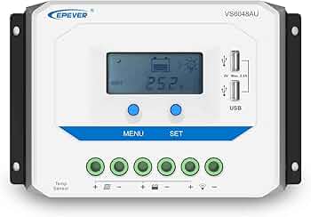 Amazon.co.jp: 60A ソーラー チャージコントローラー VS6048AU EPEVER