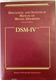 DSM-IV: Diagnostic and Statistical Manual of Mental Disorders