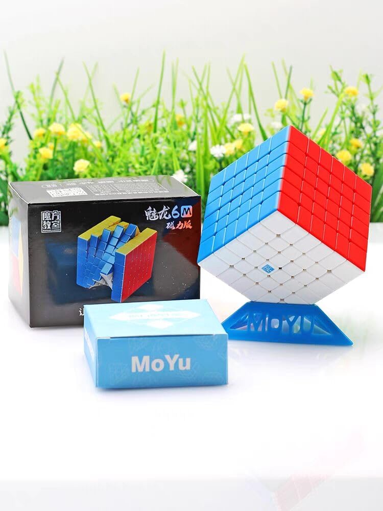 CuberSpeed Moyu meilong 6x6 v2 m stickerless Speed Cube moyu meilong 6x6 v2 Magnetic Speed Cube