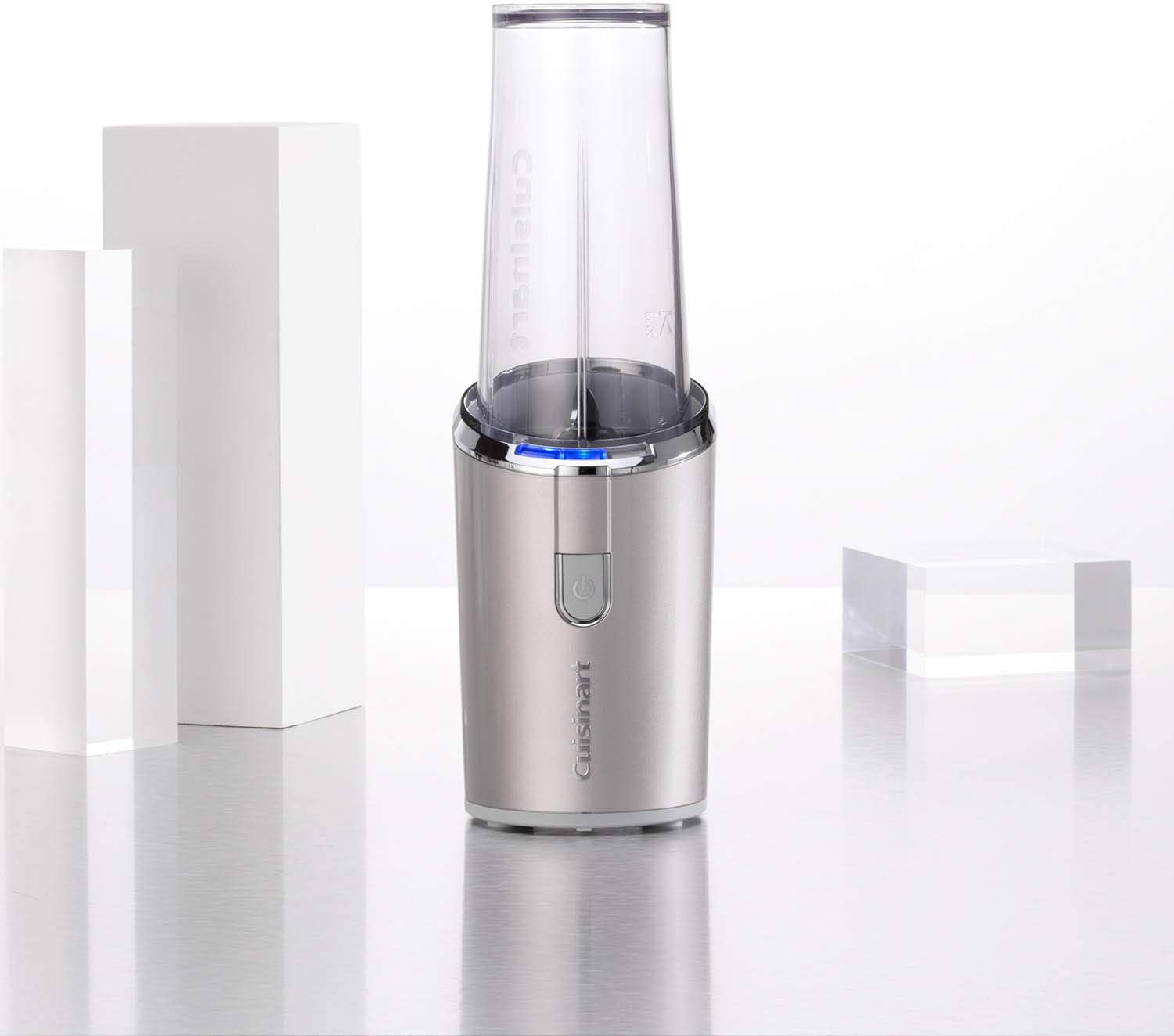 Cuisinart Cordless Blender | 450ml Bottle | Portable Smoothie Blender, Ice Crusher, Frappe, Milk Shakes | USB Rechargeable | Tritan BPA Free Mixer Cup with Lid