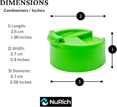 ｗａｔｅｒLｉｐ Amazon.com : NuRich Green Hydro Wide Mouth Flip and Sip