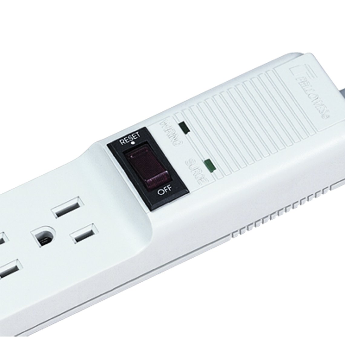 fellowes 99012 basic home/office surge protector, 6 outlets, 6 ft cord
