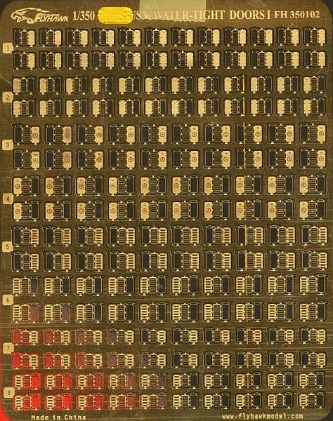 MRY-SFW Flyhawk FH350102 1/350 WWII USN Water-Tight Doors I