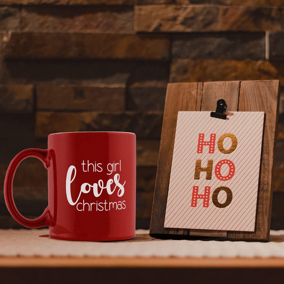 Funny Holiday Themed Tumblers-Including Wine, Pilsner, and Travel. Great Christmas Gifts for Friends and Loved Ones (Red-Love)