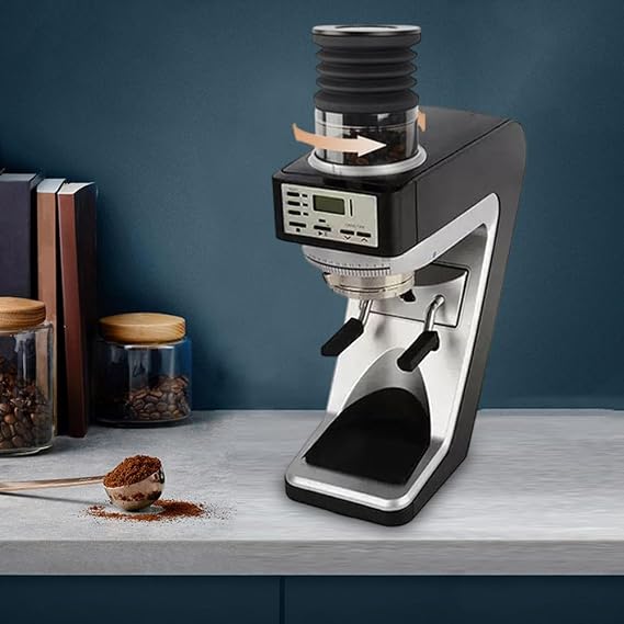 Silicone Coffee Grinder Bellow Funnel,with Aluminium Lid,for Cleaning and Collecting Grounds Compatible,for Baratza Sette 270 BG30 Bean Grinder Black Easy Pump Residue-Removal