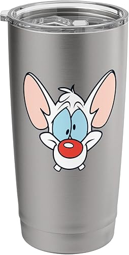 Vista 9 de Pinky and the Brain Pinky - Vaso aislado de acero inoxidable Negro
