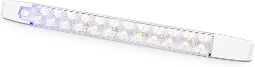 ECCO Luz de trabajo LED rectangular de 11 pulgadas, haz de inundación 48 W, 360 lm, 12 V, 24 V, impermeable, para vehículos comerciales, camión de