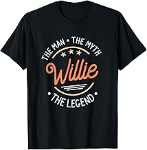 Willie The Man The Myth The Legend T-Shirt Small