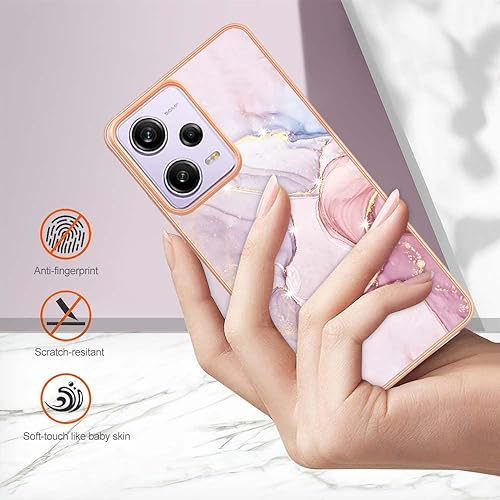 Miniatura 9 de Funda delgada para Xiaomi Poco X5 Pro, funda para Redmi Note 12 Pro 5G, diseño de mármol brillante IMD para niñas, para Xiaomi Poco X5 Pro 5GRedmi