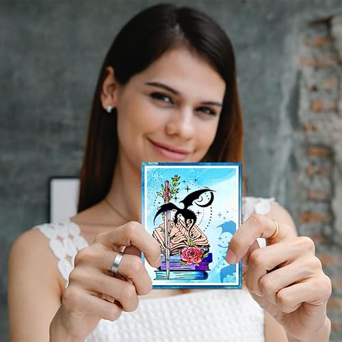 Miniatura 13 de GLOBLELAND Magic Witchcrafts - Sellos transparentes para bricolaje álbumes de recortes, sombrero de libro, sello de silicona, tarjetas