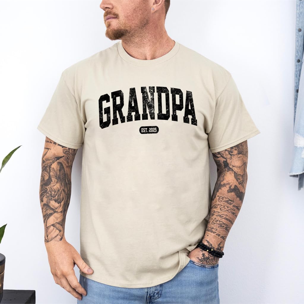 Personalized Dad EST Sweatshirt, Custom Year Crewneck for Father, Unique Gift for Dad, Family Matching Outfit - Image 4