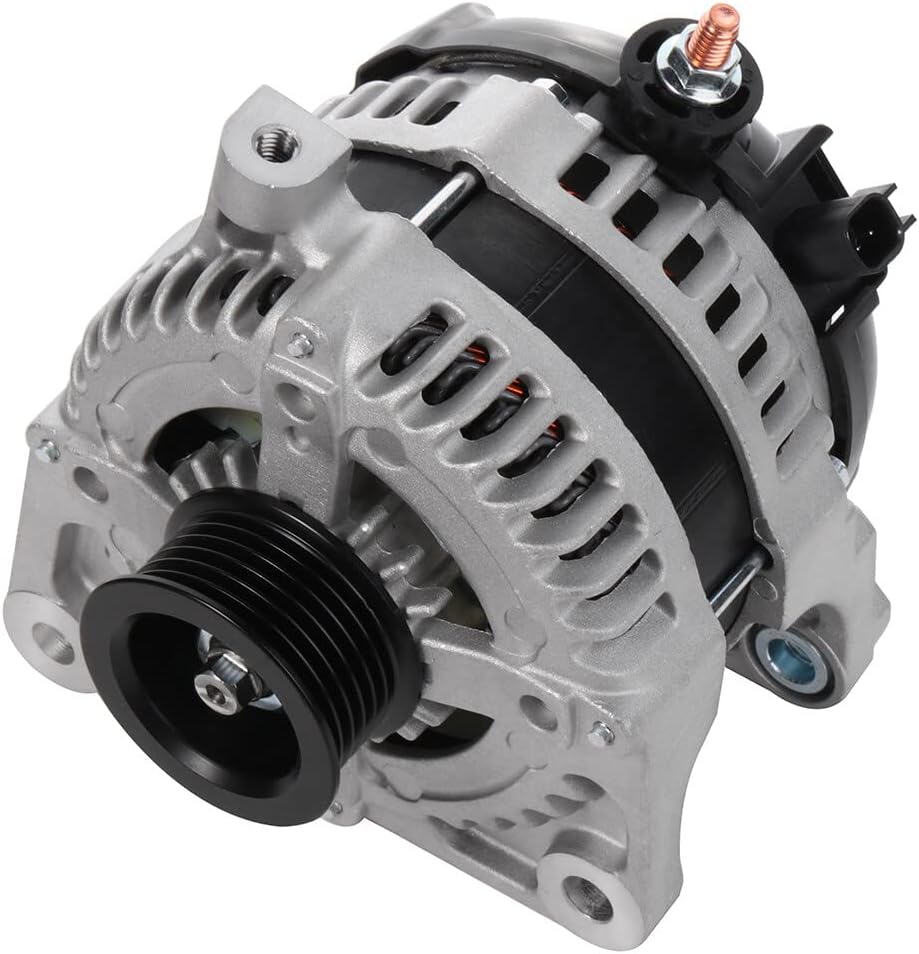SCITOO Alternator for 11243, 11294, 11295 Alternators Fit for Chrysler for Town & Country 2008-2010 for Dodge for Grand Caravan 2008-2010 for Jeep for Wrangler 2009-2011 11243