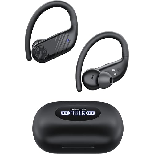 TREBLAB X3-Pro Earbuds Wireless Bluetooth, Earhook IPX5 11H Powerbank