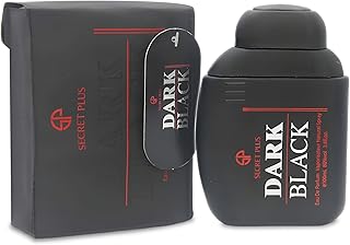 Dark Black Men's Perfume–Intense & Mysterious Fragrance with Spicy, Woody, and Amber Notes–Long-Lasting,Bold Scent for Evening and Special Occasions