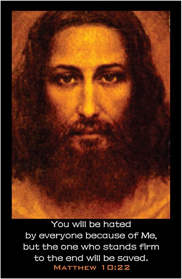 Hated Inspirational Christian PosterA86 Home & Kitchen