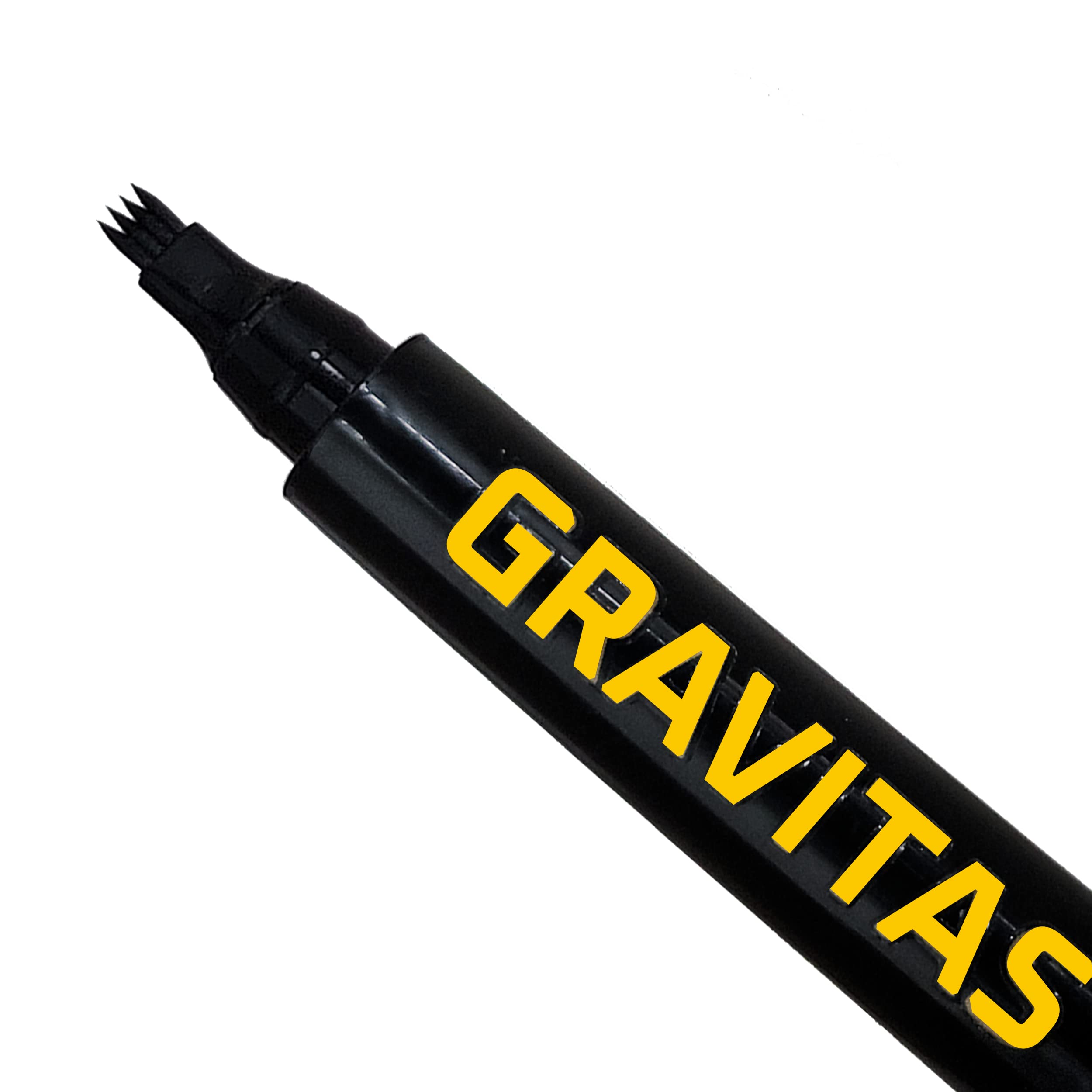 GRAVITAS 4-tip Beard Filler Pen for Men (Black)
