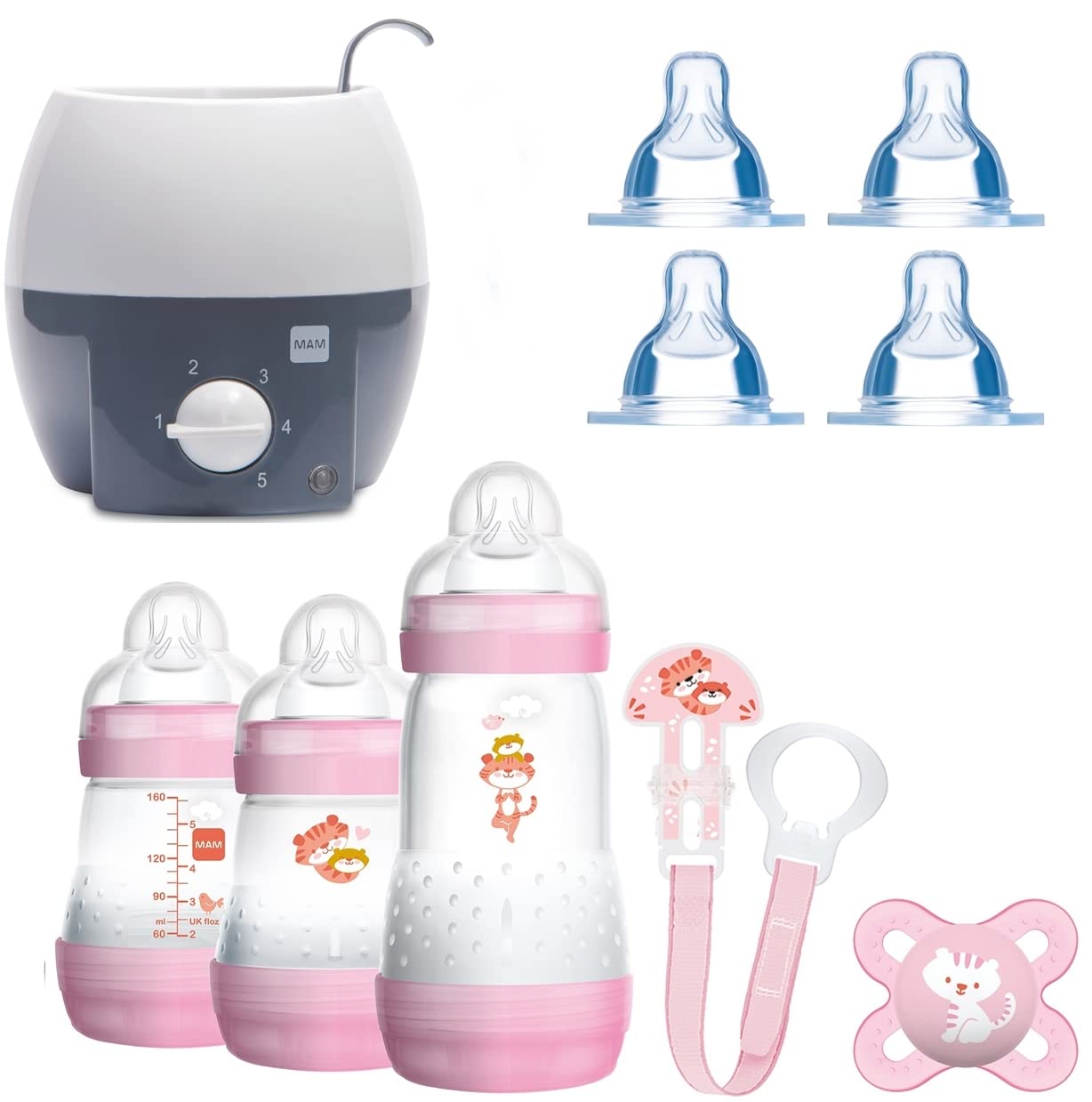 INTIRILIFE Reise-Flaschen Set In Rosa Transparent – 3 Flaschen + 2 Döschen + Trichter, TSA-geeignet Für Pröbchen & Kosmetik
