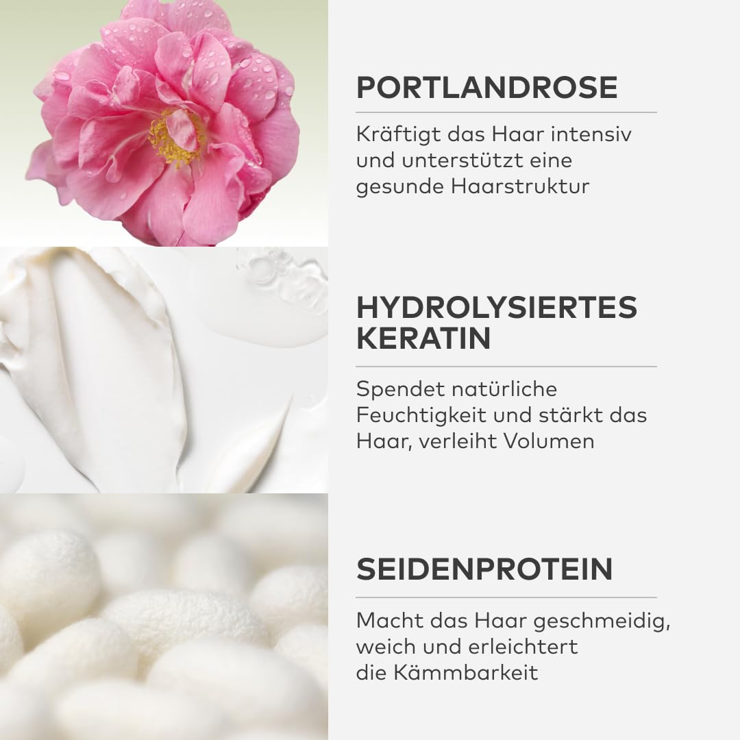 200ml Leave-in Conditioner - 100% natürlich - ohne Silikone, Parabene, Sulfate & Tierversuche - ohne Chemie - Verleiht mehr Volumen - Made in Germany (Packung mit 2)