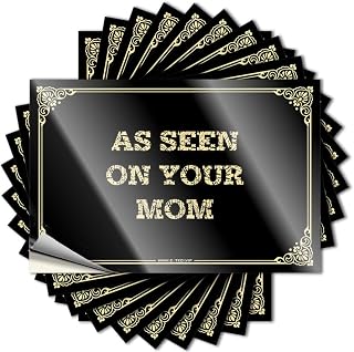 Tool Box Stickers As Seen On Your Mom Stickers Funny Bumper Stickers for Adults Toolbox Stickers(6X9CM)