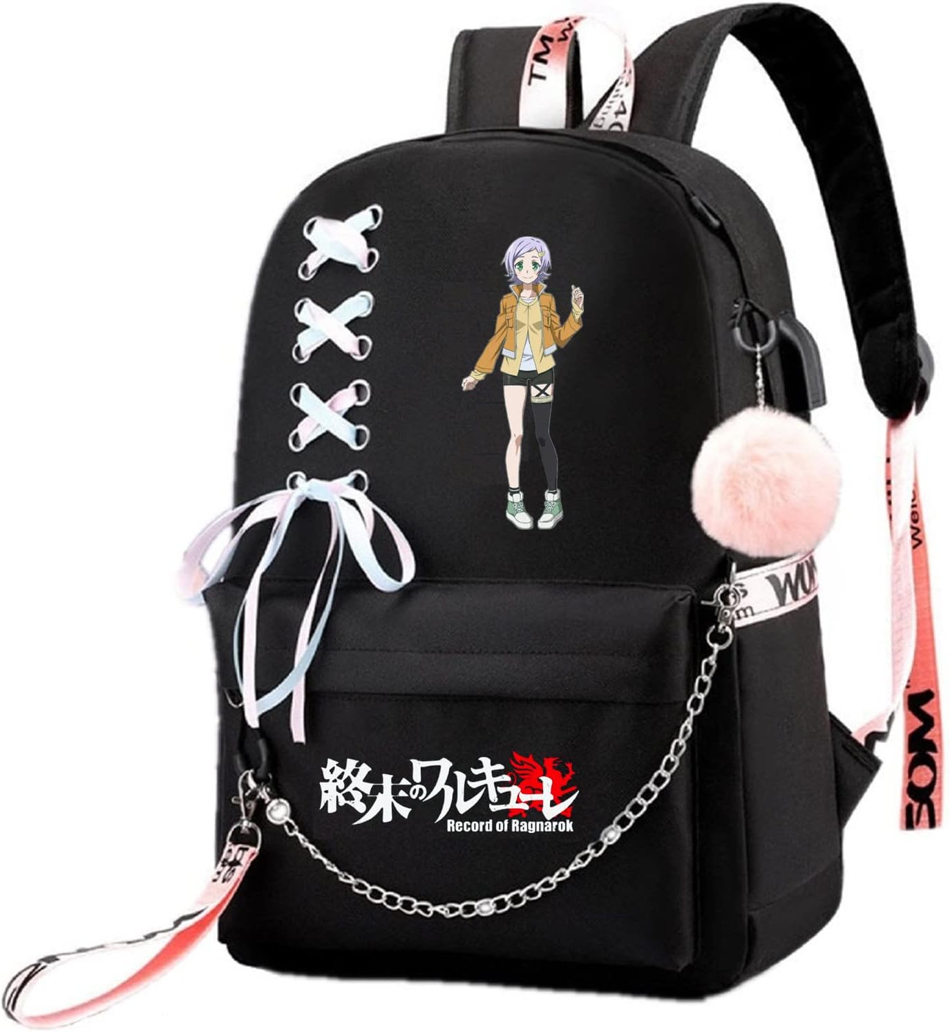 Anime Record of Ragnarok Backpack Daypack Student Bag Bookbag School Bag Style5