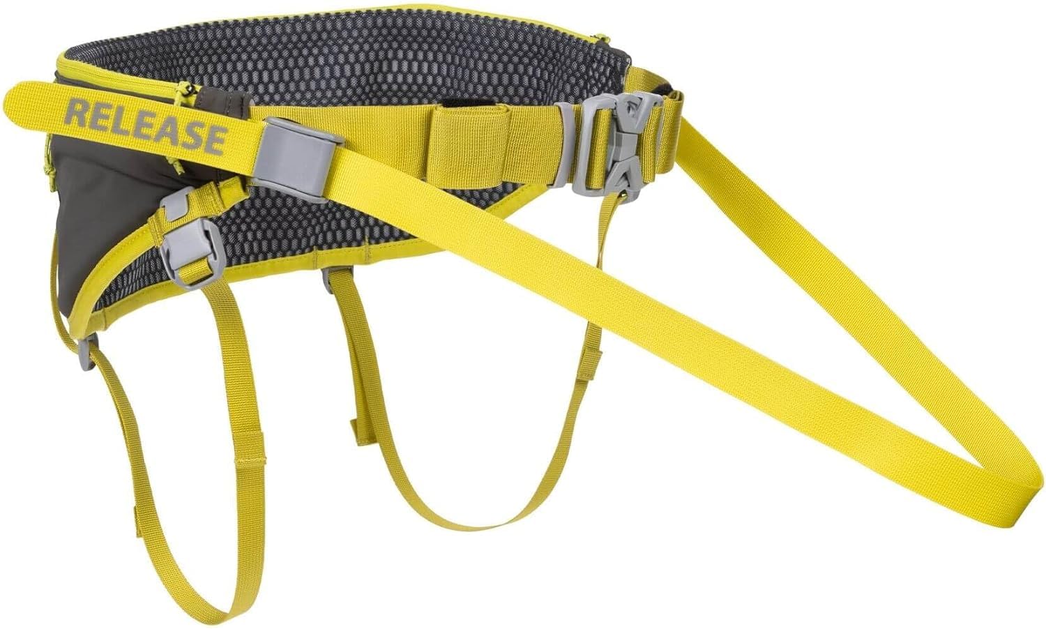RUFFWEAR Omnijore Dog Joring Harness, Medium, Lichen Green - Hundejoringgeschirr für mittelgroße Hunderassen, aktiv mit Hund - Nylon, Elastan - Unisex - alle Altersgruppen - Aktive Menschen mit Hund
