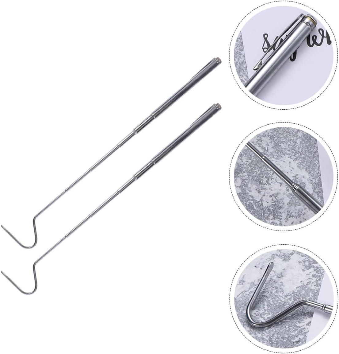 Toddmomy Large Hook for Grabbing Snakes Reptile Catching Supply Snake Catcher Tool