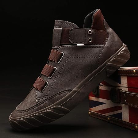 Masap Martin Boots Uomo Scarpe Autunno Martin Stivali alla Moda Scarpe Alte  da Uomo Moda Casual Invernali in Cotone, Caff, 38 : Amazon.it: Scarpe e  borse