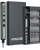 68pcs Electric Screwdriver Set, Mini Precision Screwdriver 3.7V Power Screwdriver- 64 S2 Magnetic Bits, 5 Torque Settings, 4 LED Lights, Repair Tool for Work Phone Camera Laptop Watch