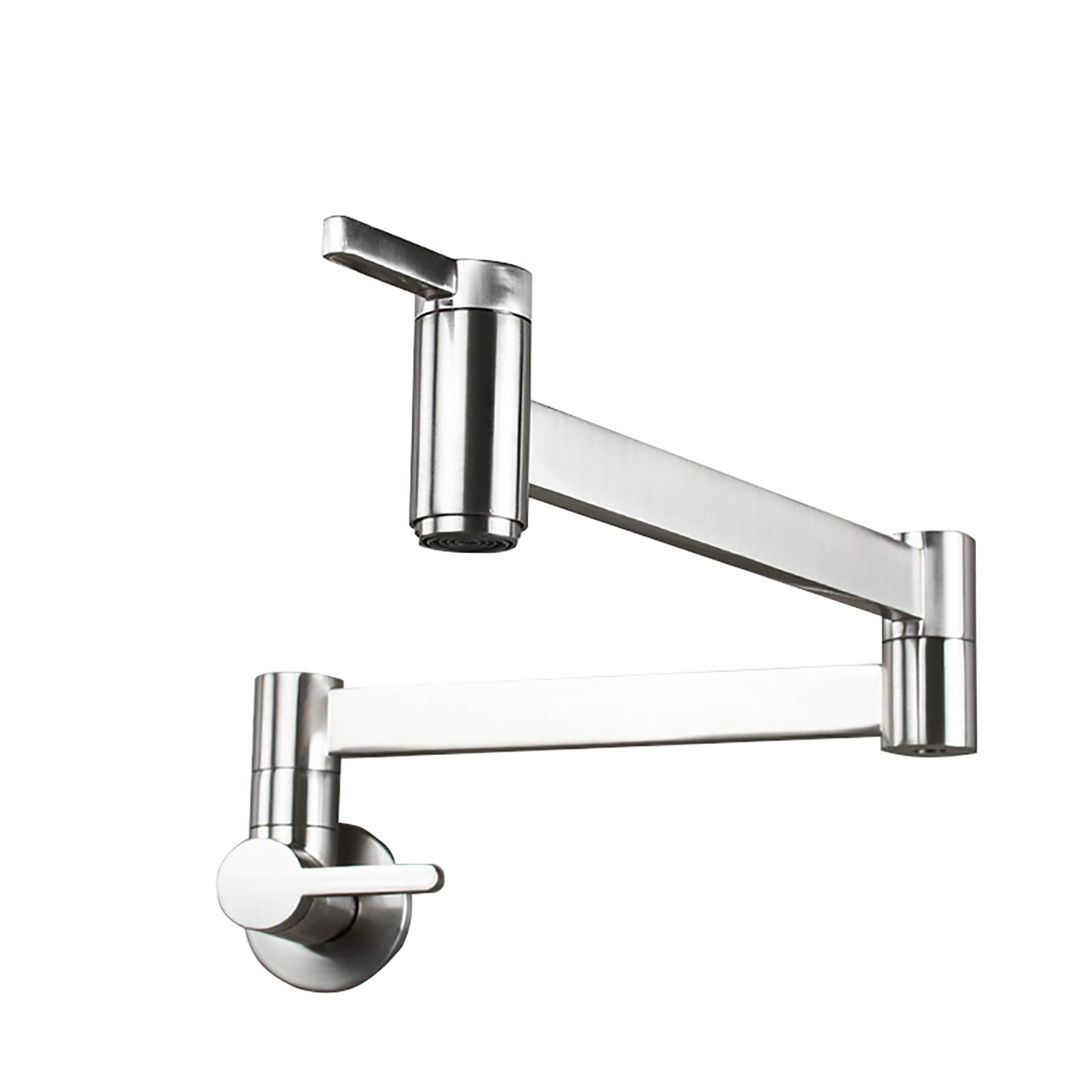 Robinet de remplissage de casserole extensible à double articulation