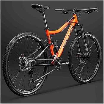 Amazon | 30段変速 フルサスペンションマウンテンバイク 24インチ MTB