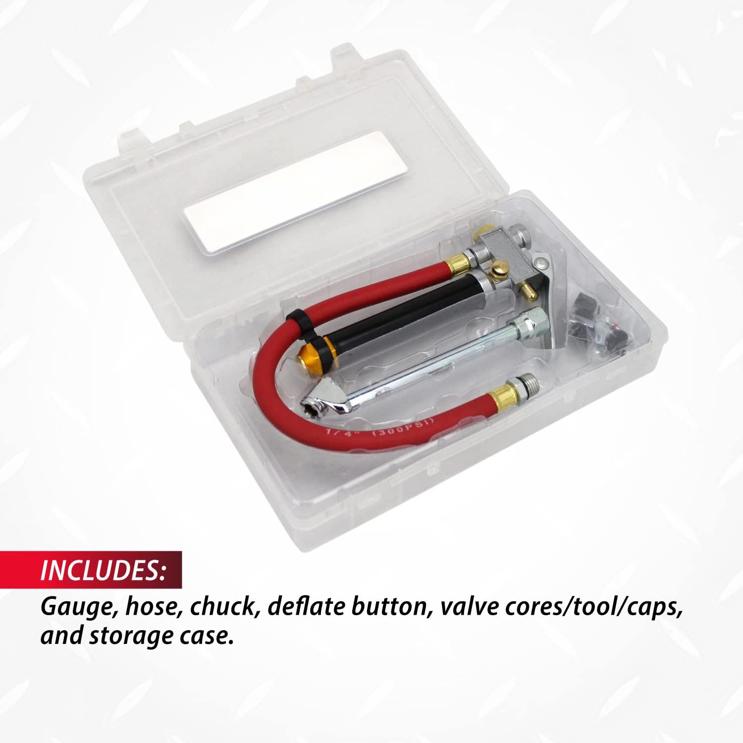 EXELAIR EX0510BKIT 10 Piece Bayonet Inflator Gauge Kit