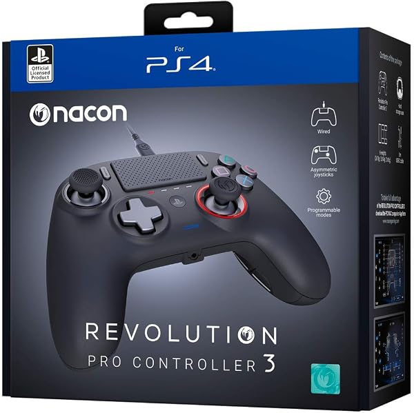 Nacon Revolution Pro 3 Official Controller PS4 Zwart