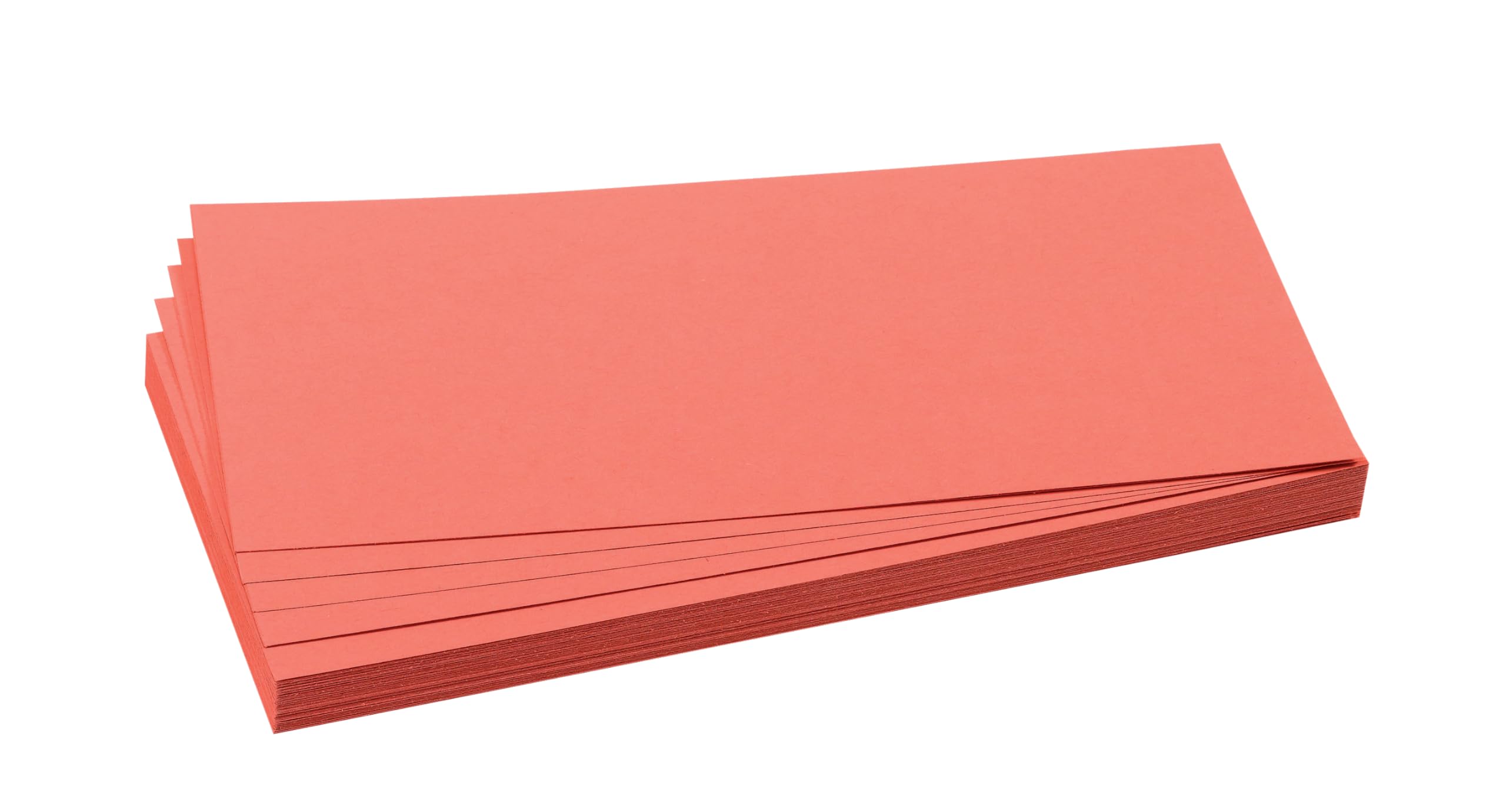 Franken UMZ 1020 07 Prompt Cards Rectangular 9.5 x 20.5 cm Pack of 500 Red