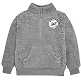 Gerber NFL Baby & Toddler 1/4 Zip Sherpa Pull-Over, Miami Dolphins, 18 Months Team Color
