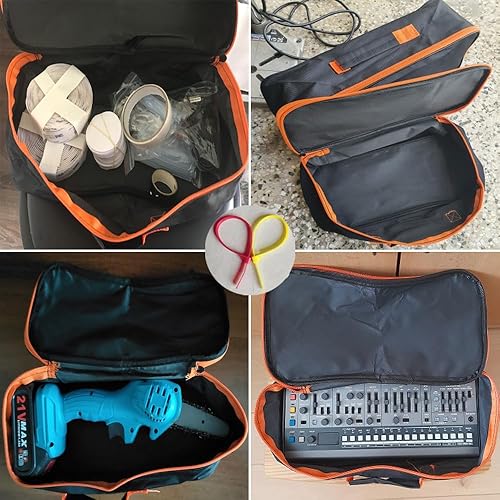 Miniatura 6 de Bolsa de herramientas, bolsa Oxford impermeable, organizador de herramientas de múltiples usos y almacenamiento, pequeñas bolsas de herramientas de