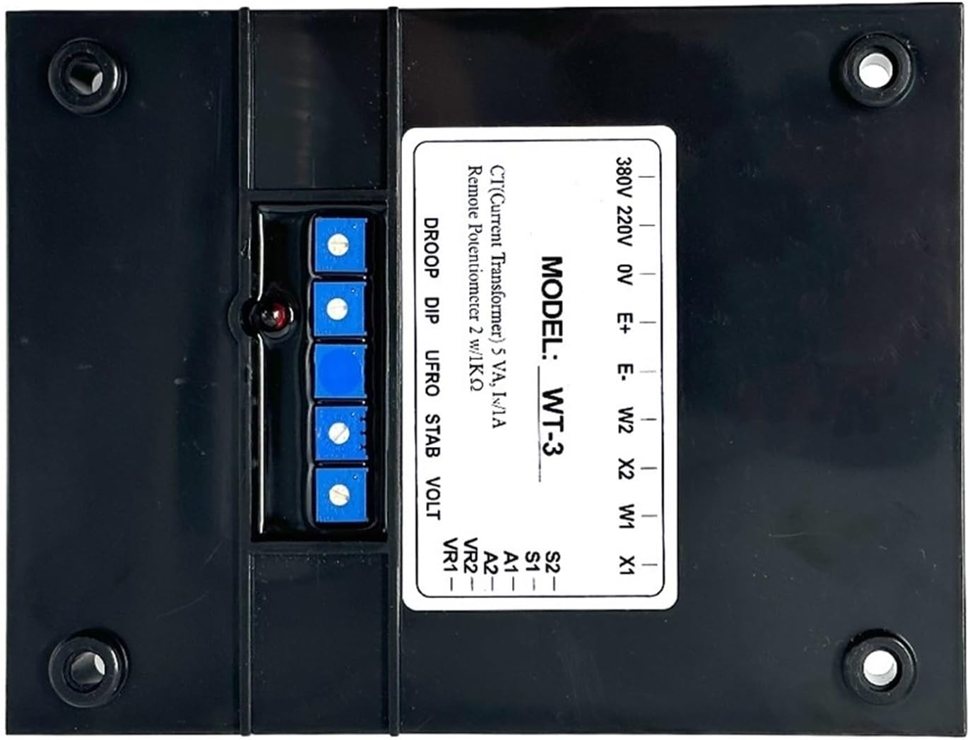 WT-3 Generator Alternator Automatic Voltage Regulator High Power Parts 1Pcs