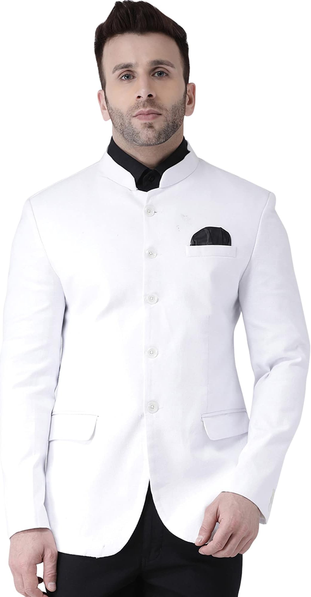 hangup Men's Long Sleeve Casual Blazer Regular