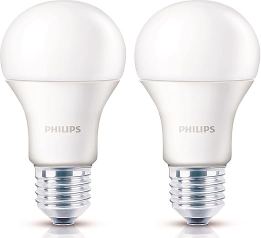 Phiilips Base E27 14-Watt Led Bulb (Pack Of 2, Golden Yellow)