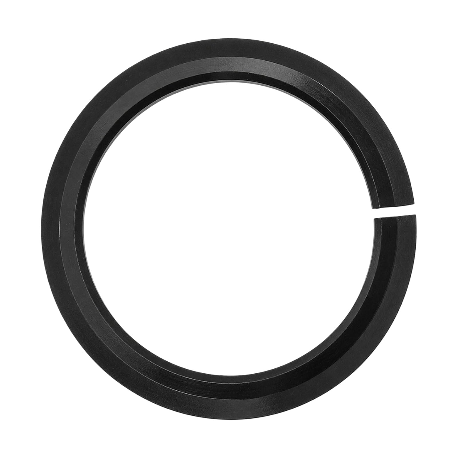 QIHAWN Bicycle Tapered Fork Open Crown Race, 1.5 Inch Bike Headset Base Ring, Aluminium Alloy Replacement for 52mm 54mm Bike Headset, 39.8mm Inner Diameter